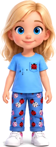 Viki, a girl with long blond hair.